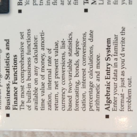 Hewlett-Packard HP Business Consultant II Professional Calculator - Picture 5 of 16